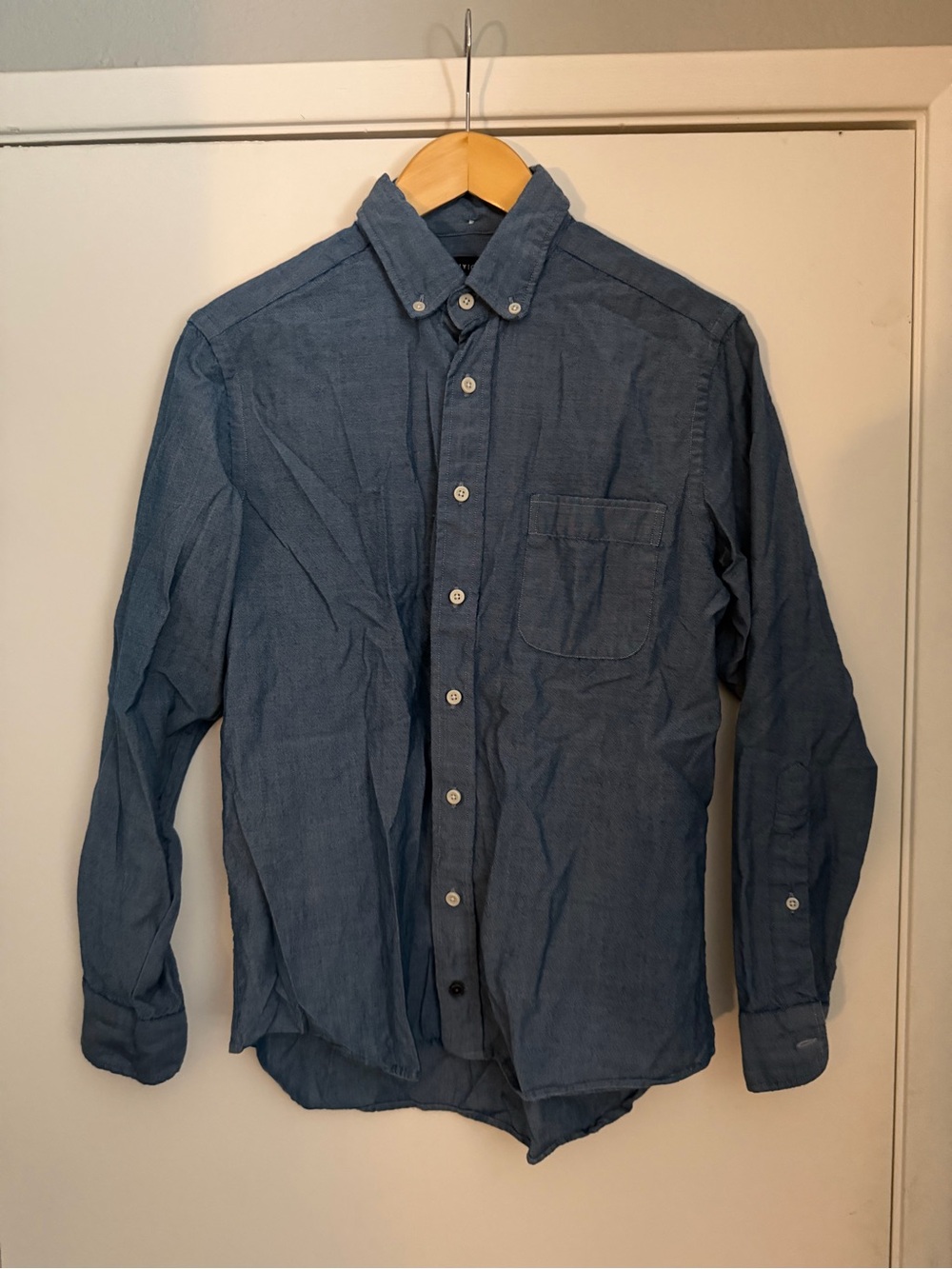 Taylor Stitch Indigo Chambray Button-Down Shirt